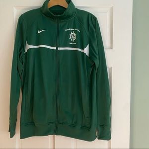 **3 for $20!!** Nike Track Jacket Green Goodwin College Navigators Medium